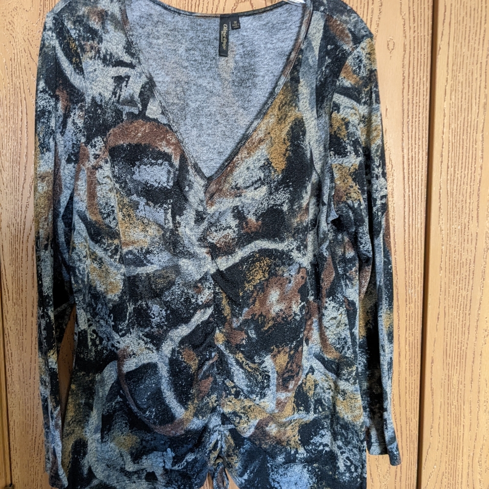 Olivia Paige knit top 3/4 sleeve